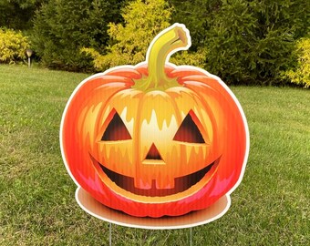 Lawn Sign - Happy Pumpkin