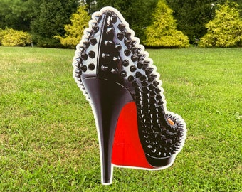 spiked heels