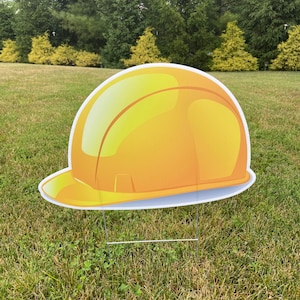 Lawn Sign - Hard Hat