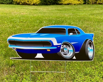 Lawn Sign - 68 Camaro