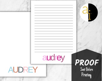 Personalized Notepad | Personalized Teacher Notepad | Custom Teacher Notepad | Personalized Cute Notepad | Cute Notepad for Teachers