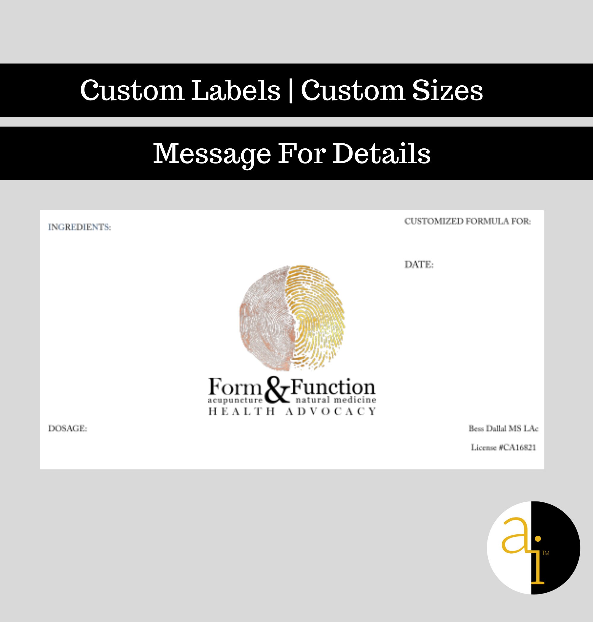 Custom Labels Small Business Labels Personalized Labels | Etsy