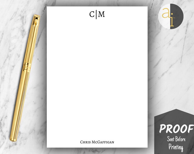 Custom Business Notepad Personalized Logo Notepad Add Logo - Etsy