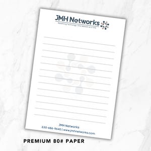 Custom Logo Notepad | Branded Business Stationery, Paper