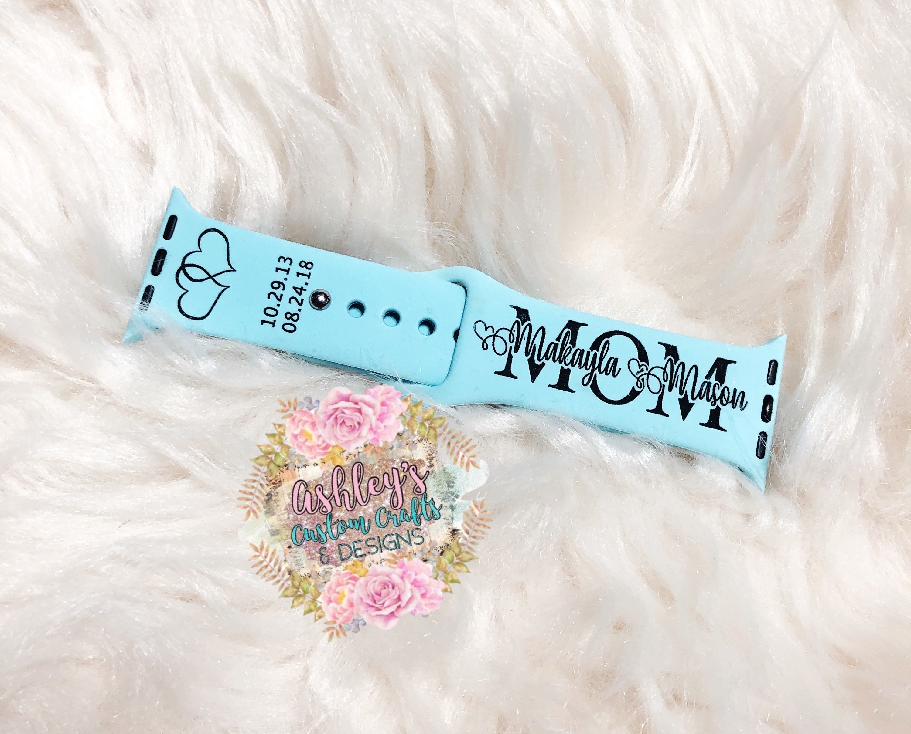 Engraved Watch Band Custom Watch Band Personalized Watch Etsy