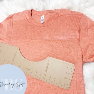 T-Shirt Alignment Tool - Adult T-Shirt Ruler - Shirt Ruler - Youth Ruler - Toddler Ruler - Infant Ruler - Shirt Organizer