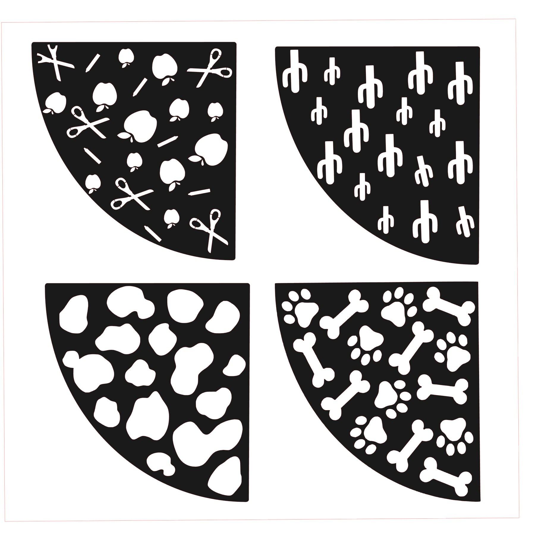 SEVERAL OPTIONS Bleach Sleeve Stencil Bleach TShirt Tool Etsy