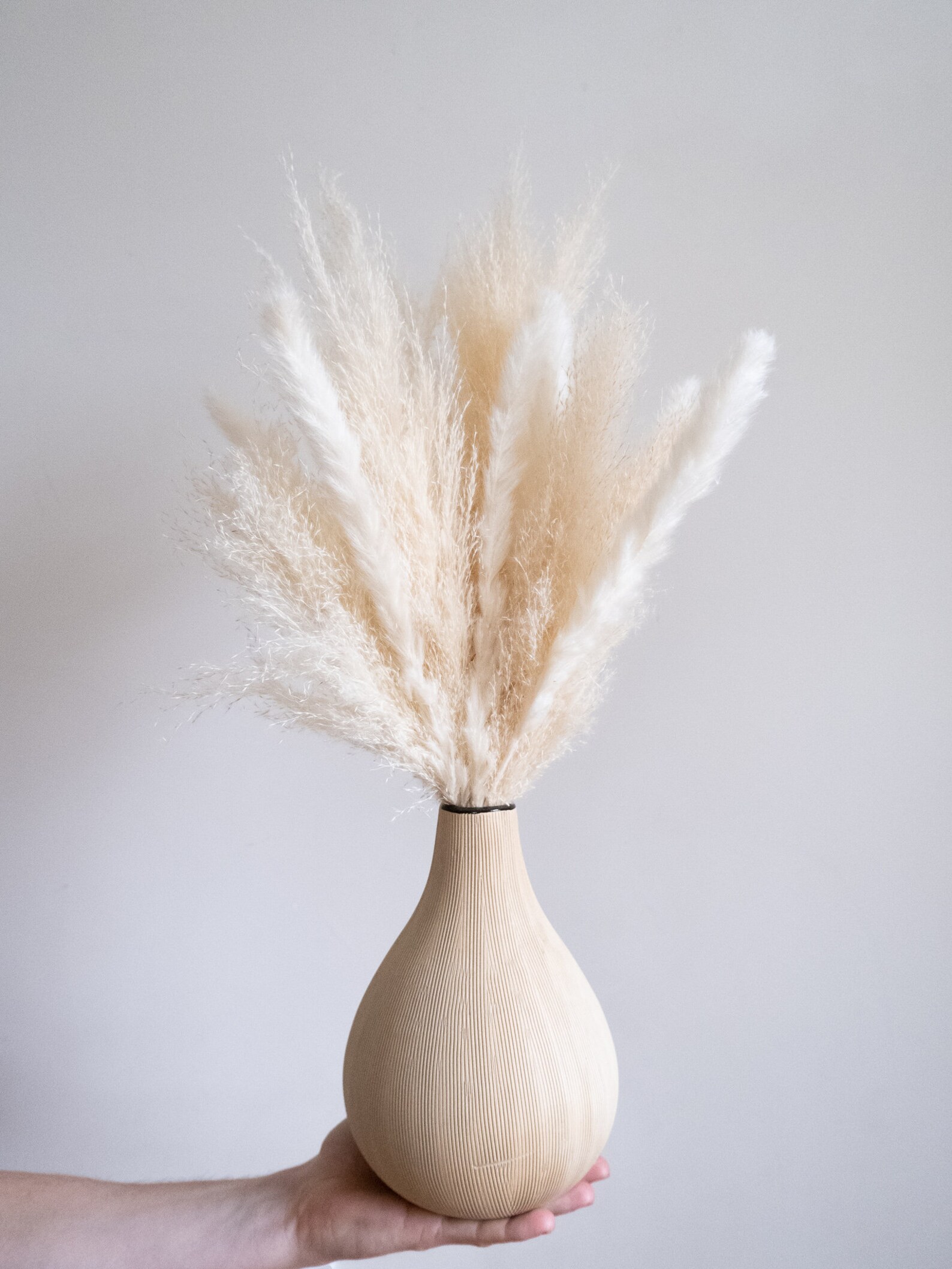 Pampas Vase Arrangement Mother's Day Gift Boho Etsy