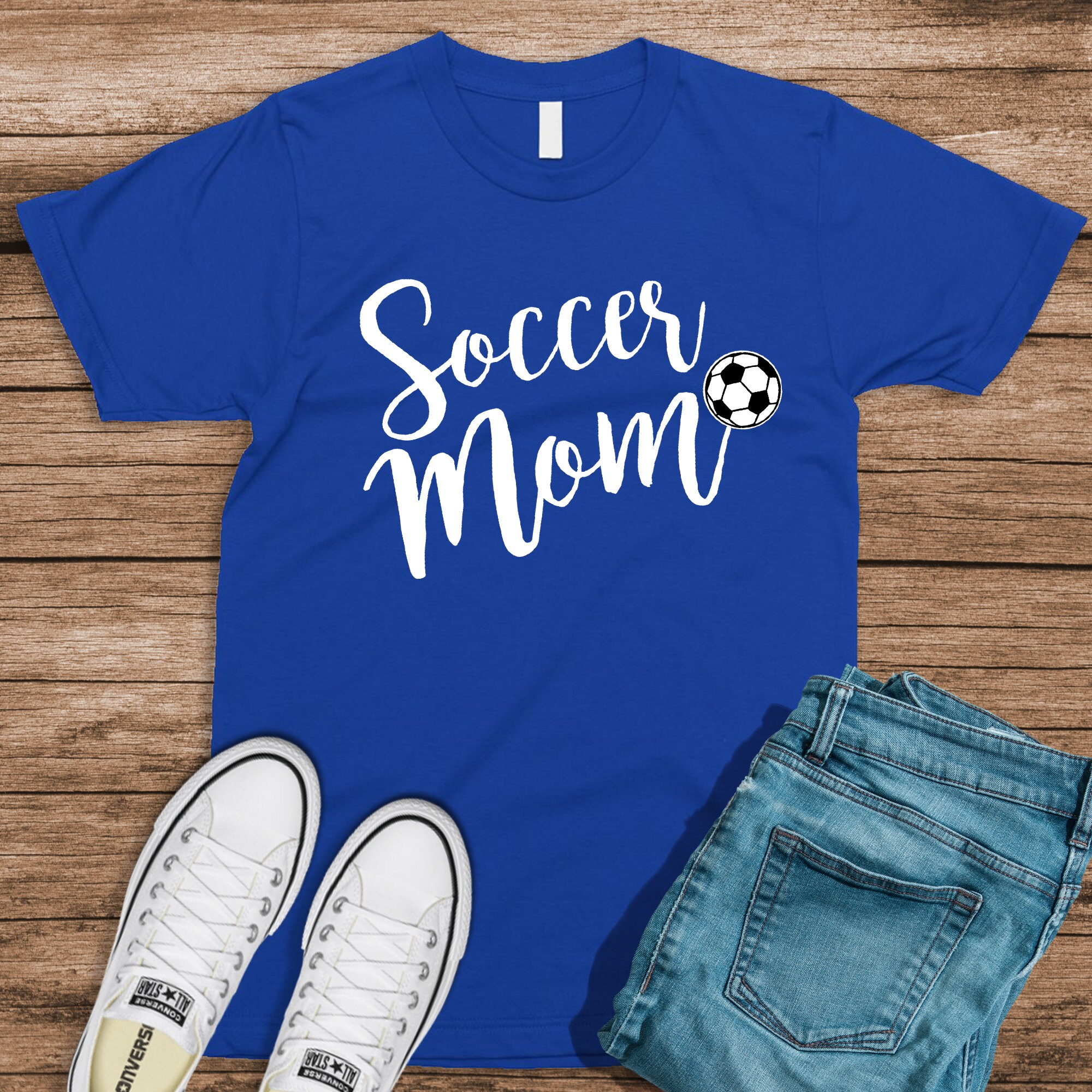 Soccer Mom T-Shirt/Soccer Theme Shirt/Mom Shirt/Gift for | Etsy