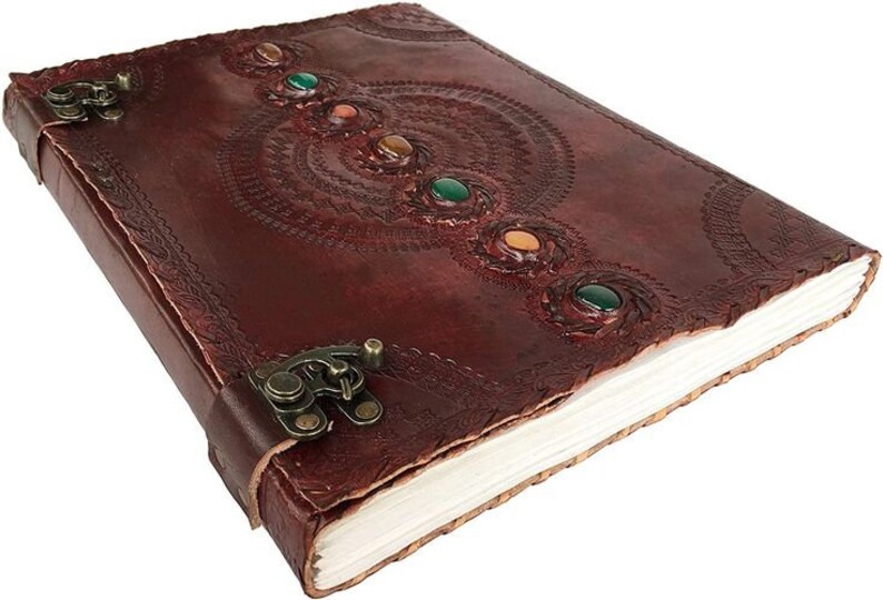 Leather Book of Shadows Journal Supernatural Notebook With Etsy