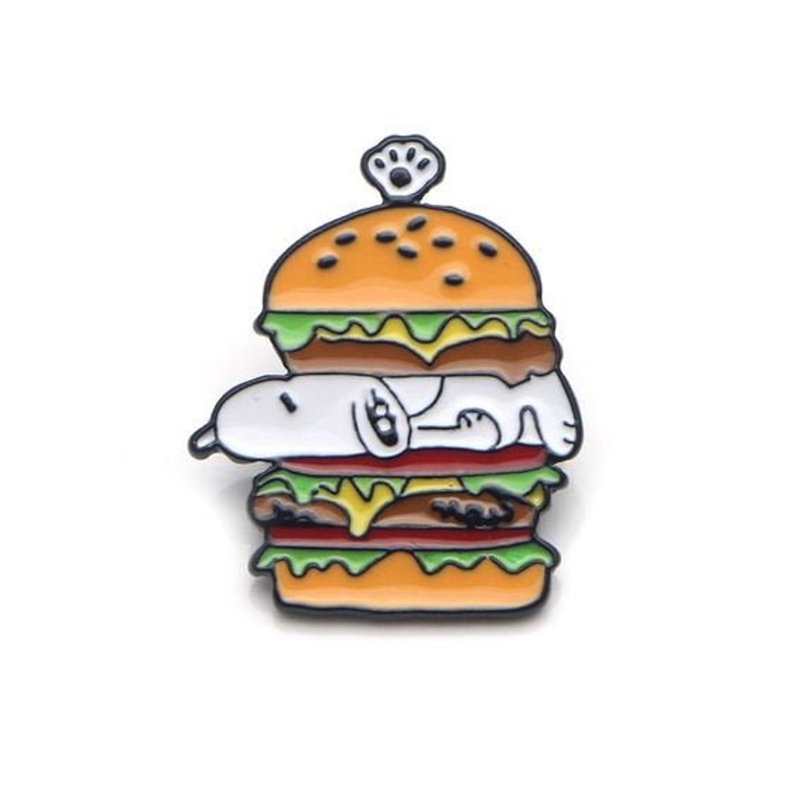 Snoopy Snoopy pin Snoopy enamel pin | Etsy
