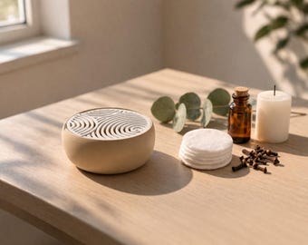 Caja de aroma STL, caja difusora de aceites esenciales, ambientador imprimible, decoración minimalista para el hogar con fragancias, archivo para impresión 3D