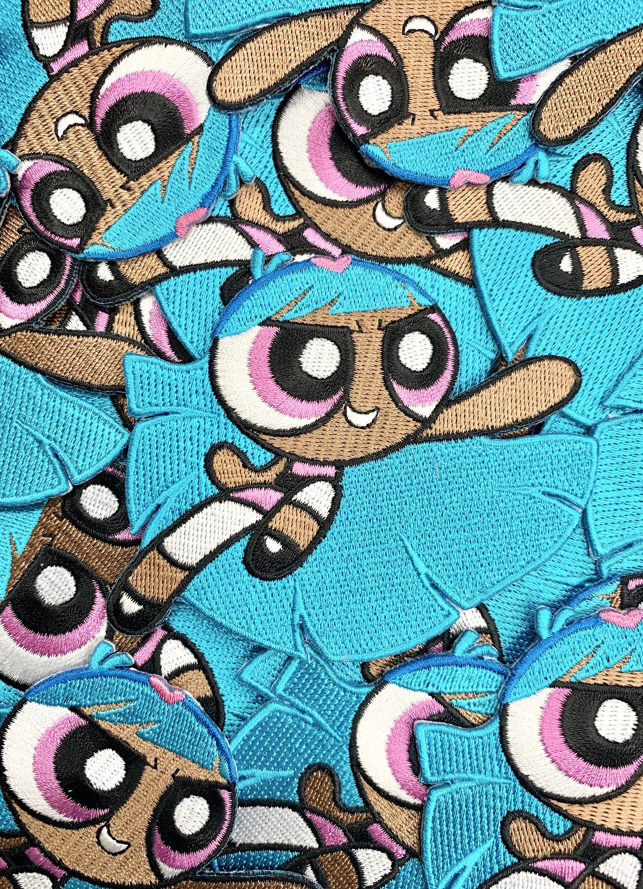 Powerpuff Girls Buttercup Figure Embroidered Patch Powerpuff Girls Buttercup Figure Embroidered Patch