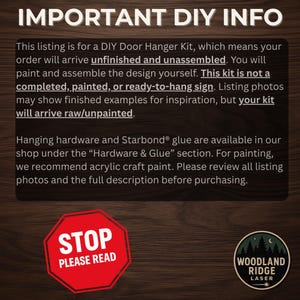Basketball Season DIY Door Hanger Kit – Laser Cut Wood Sign image 2