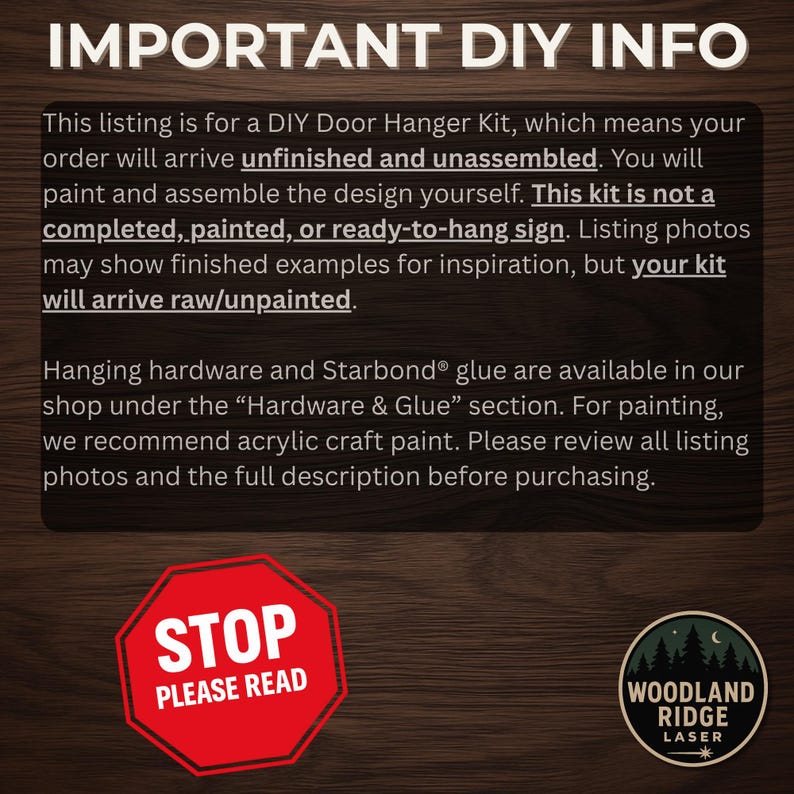Basketball Season DIY Door Hanger Kit – Laser Cut Wood Sign image 2