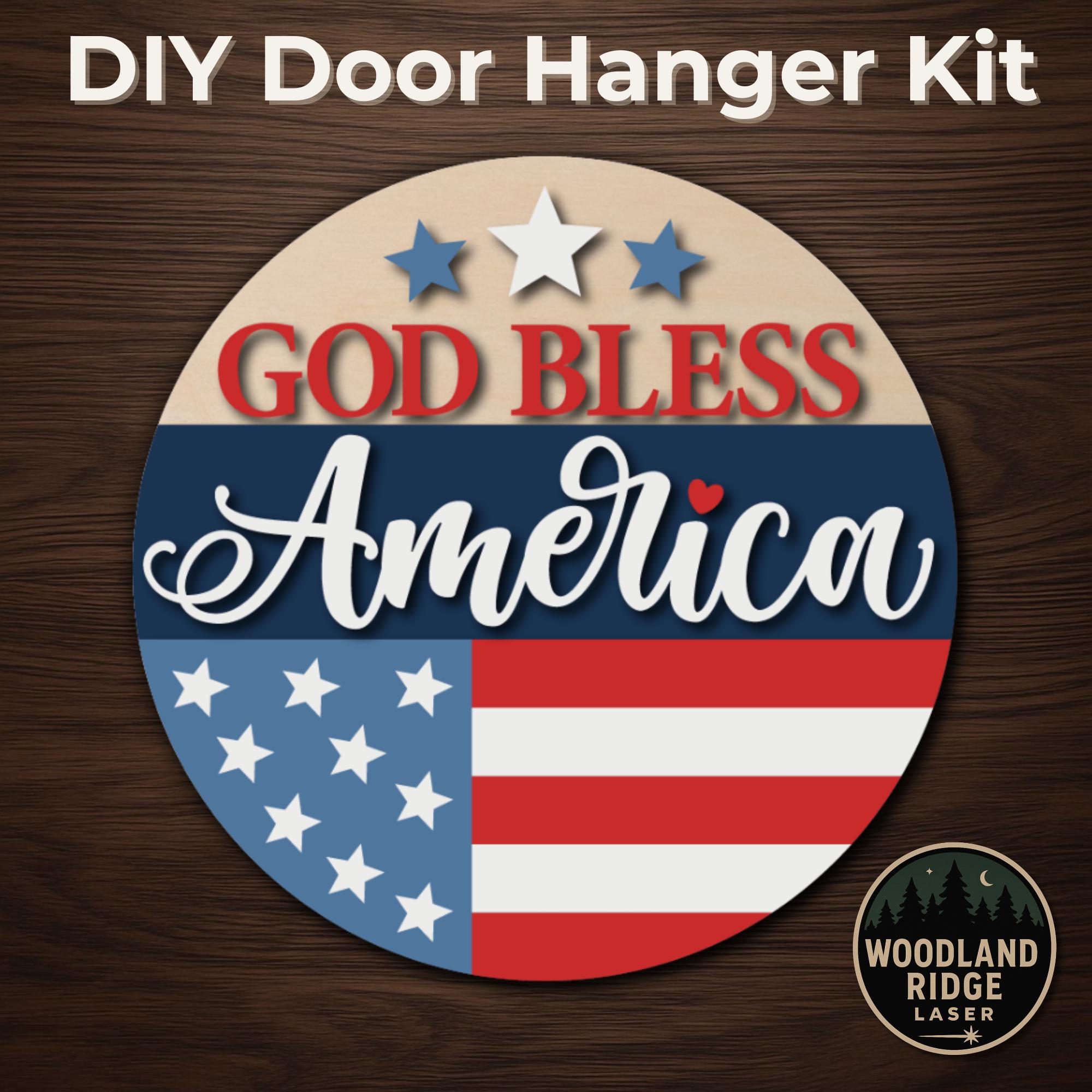 God Bless America Sign - Etsy