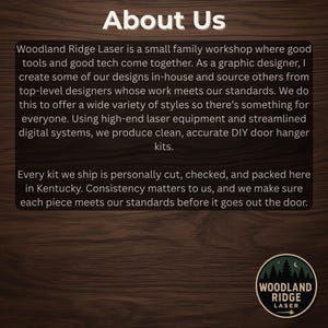 Wiggle Butts DIY Door Hanger Kit – Round Unfinished Wood Sign image 6