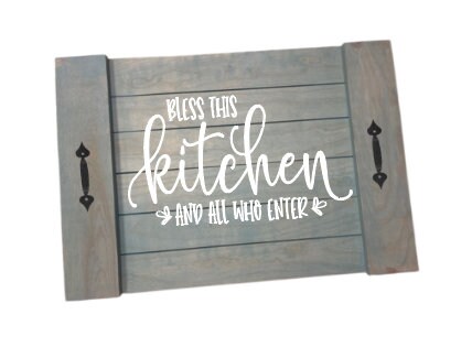 Cubierta de estufa teñida de madera hecha a mano bendice esta | Etsy