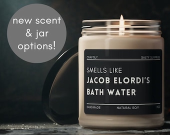 Jacob's Bath Water Candle | Smells Like Candle, Best Friend Candle, Teen Girl Gift, Teen Room Decor
