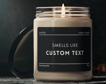 Smells Like Candle | Custom Candle, Personalized Candle, Personalized Gift, Funny Candle Gift, Popular Now