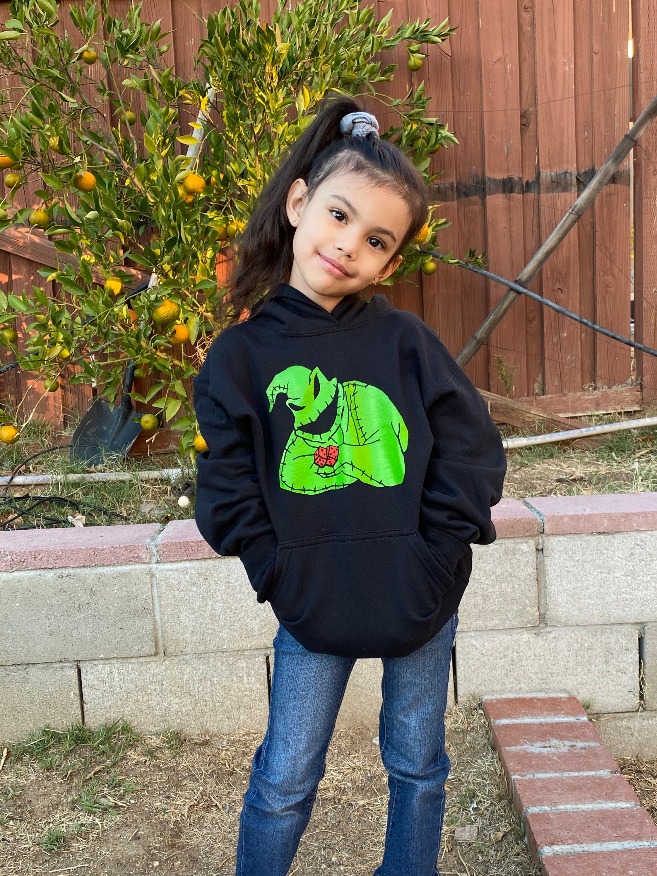 Kids Oogie Boogie Hoodie Etsy
