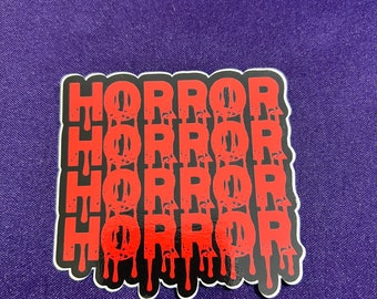 Horror Sticker