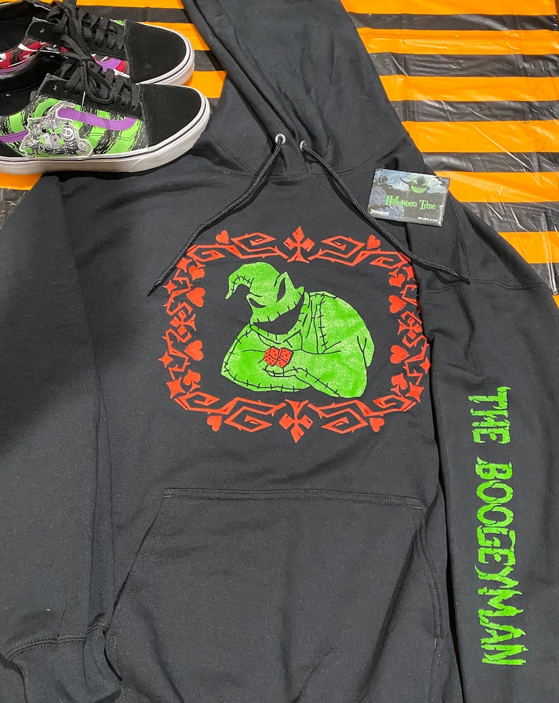 Oogie Boogie Hoodie Etsy