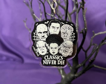 Classics Never Die Keychain