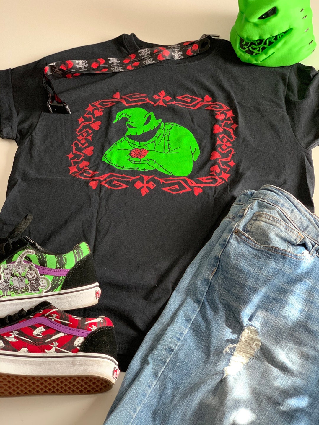 Oogie Boogie Short Sleeve Tshirt Etsy
