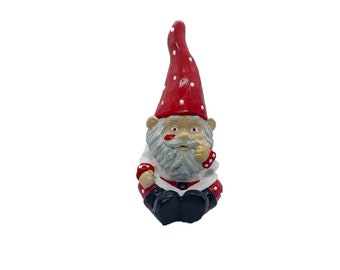 gift idea gnome decor gnome figurine gnome statue lemon decor lemon gnome Cement gnome garden gnome kitchen decor garden bed decor