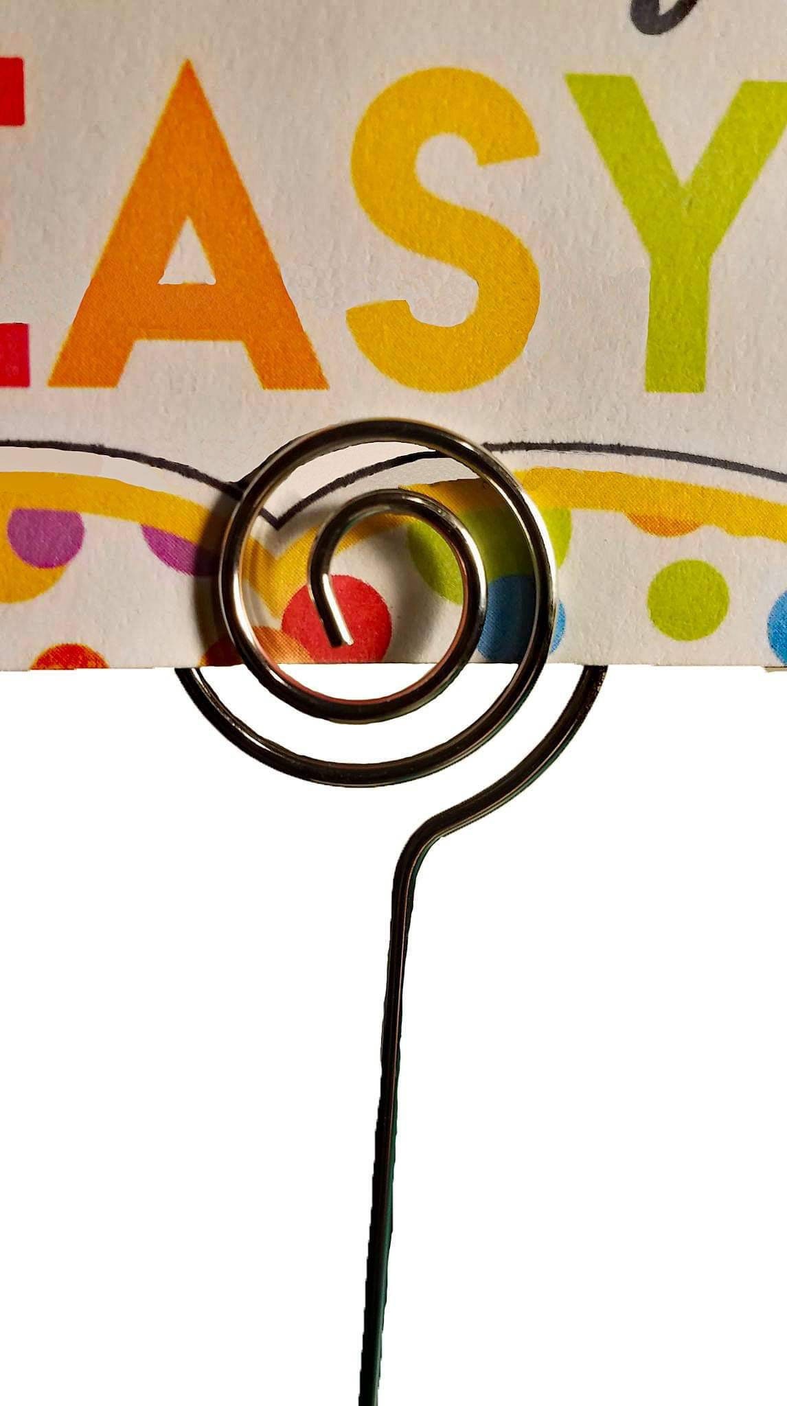 Personalized picture holder place card holder business card Etsy