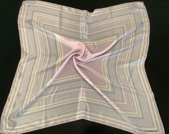 Vintage LIZ CLAIBORNE Pastell Seidentuch