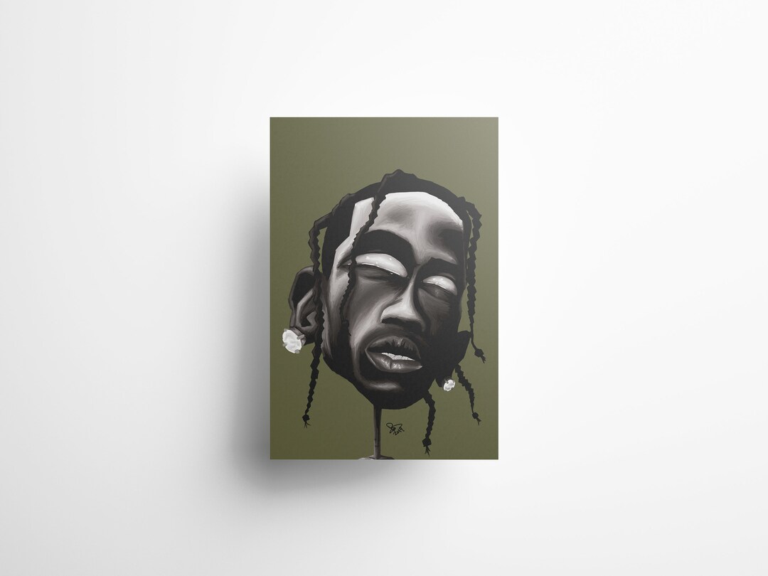 travis scott elephant print