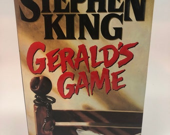 Gerald's Game by Stephen King 1992 First Edition