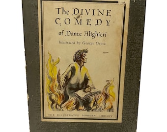 The Divine Comedy of Dante Alighieri - Modern Library Illustrated Edition 1944