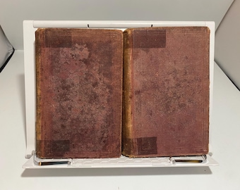 Los días escolares de Tom Brown de Thomas Hughes - Colección antigua de dos volúmenes