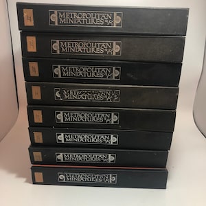 Metropolitan Museum of Art Miniatures 1951. 8 Volumes with 6 albums in each Volume