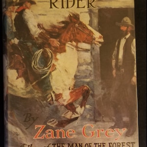 Unreleased Publication Copy, Zane Grey, The Mysterious Rider.