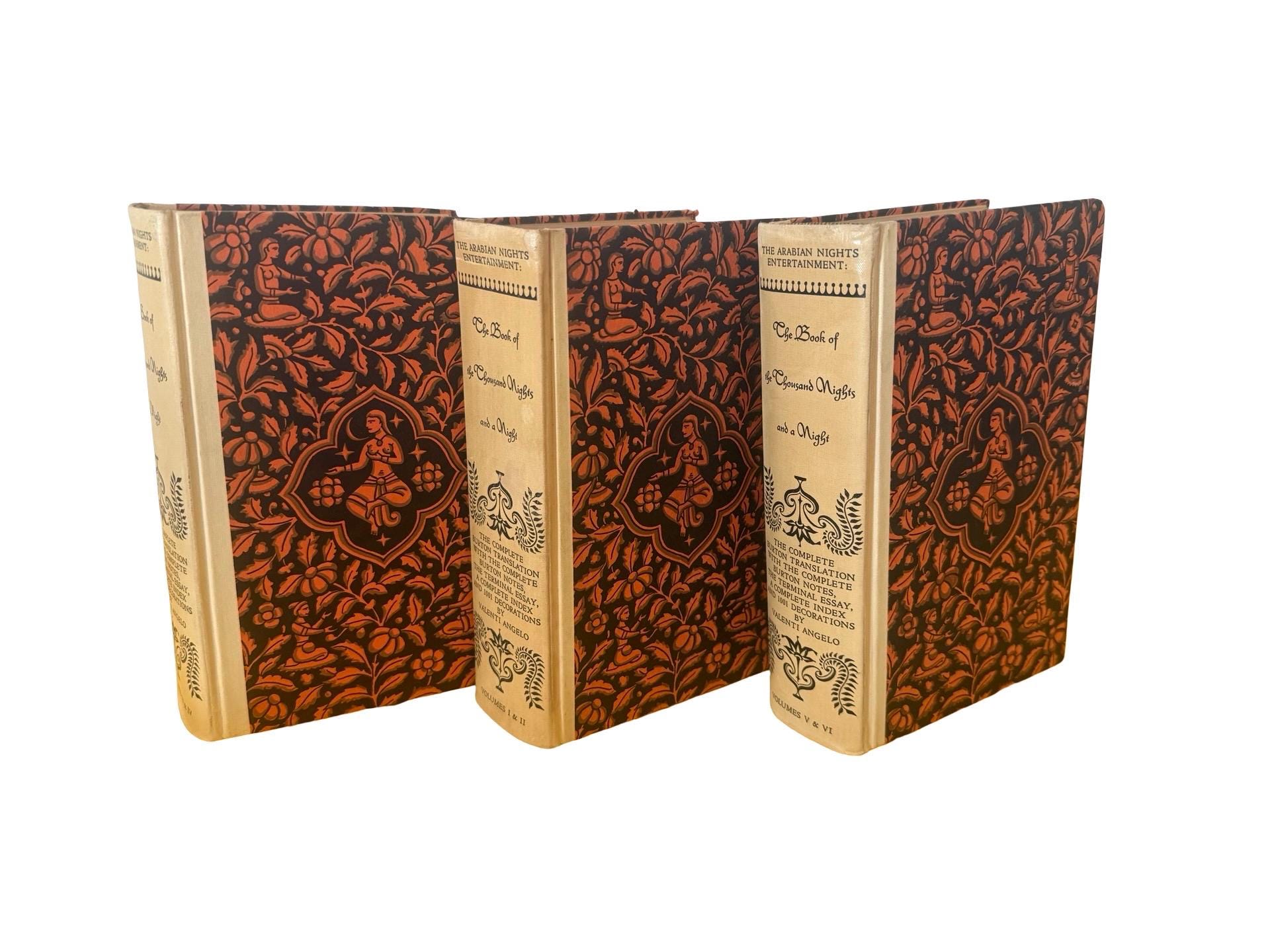 Antique 1001 Arabian Nights Book - Etsy