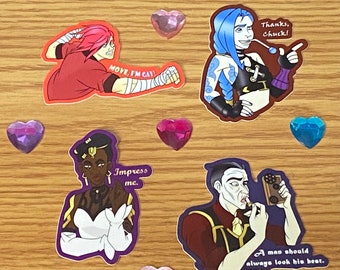 Arcane Character Stickers