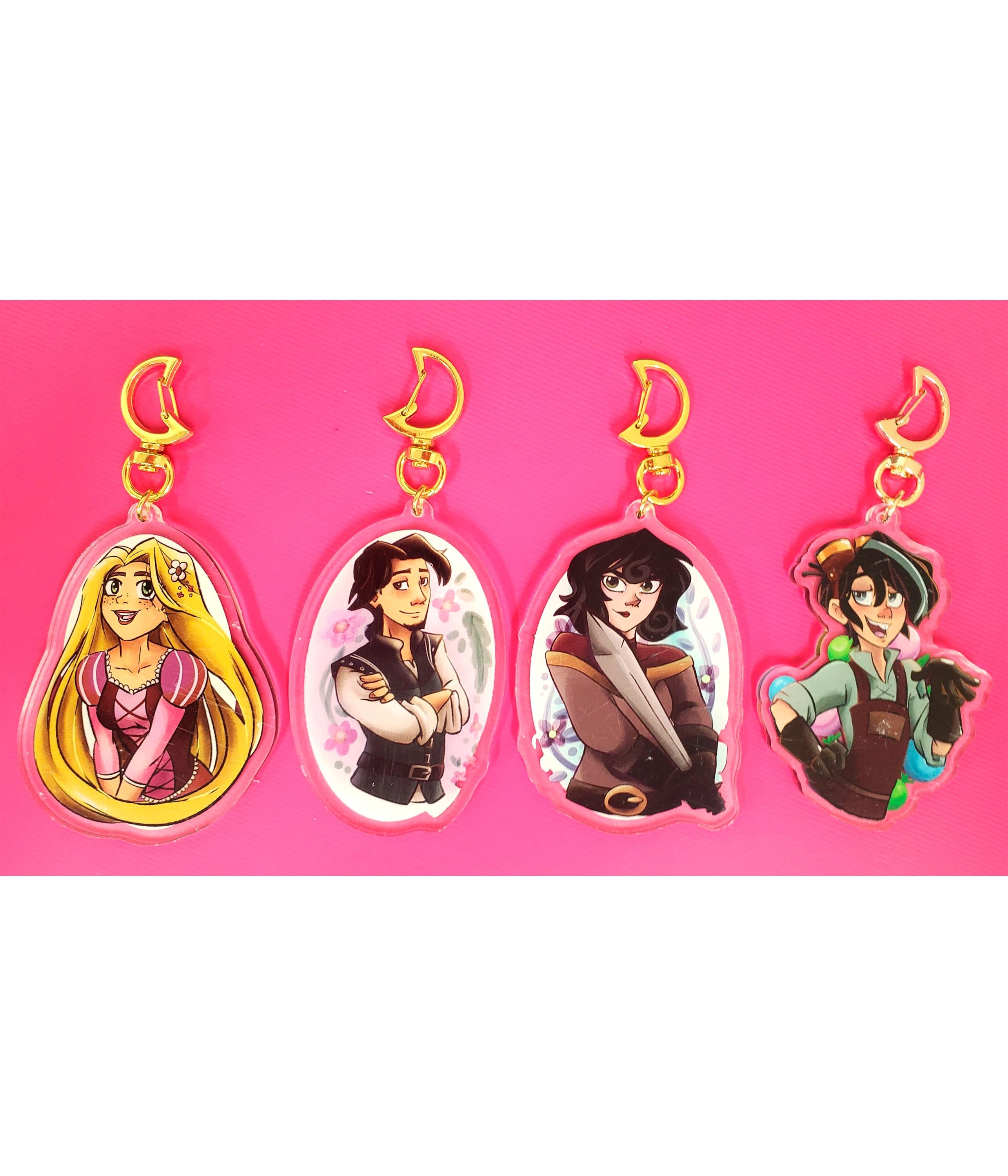 Tangled Series Keychains - Etsy