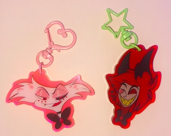 Hazbin Hotel Keychains