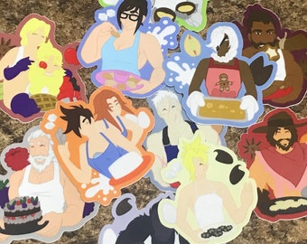 Sweetest Boyfriends and Girlfriends Overwatch Stickers