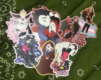 Helluva Boss Stickers