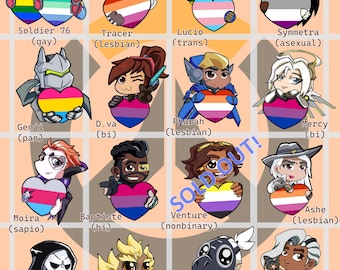 Overwatch Pride Hearts