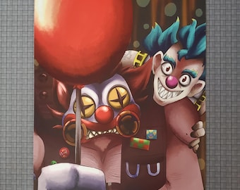 Junkrat and Roadhog Clown prints