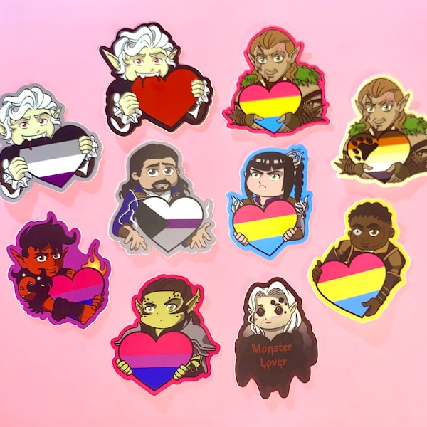 Baldur’s Gate Pride Hearts