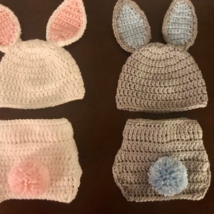 Baby Bunny Outfit, Baby Girl Bunny Outfit, Baby Boy Bunny Outfit, Easter Baby Outfit, Easter Baby Photo Prop