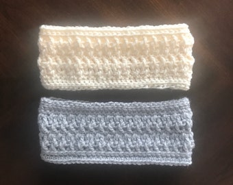 Crocheted Headband for Women, Women's Crocheted Earwarmer, Winter Headband