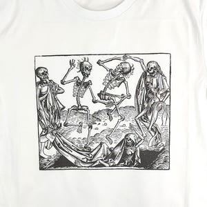 Dance Of Death 1493 T-Shirt, Michael Wolgemut, Vintage Art Danse Macabre Clothing